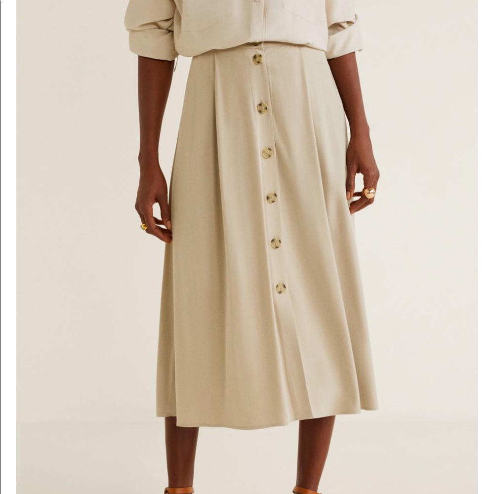 Mango midi skirt